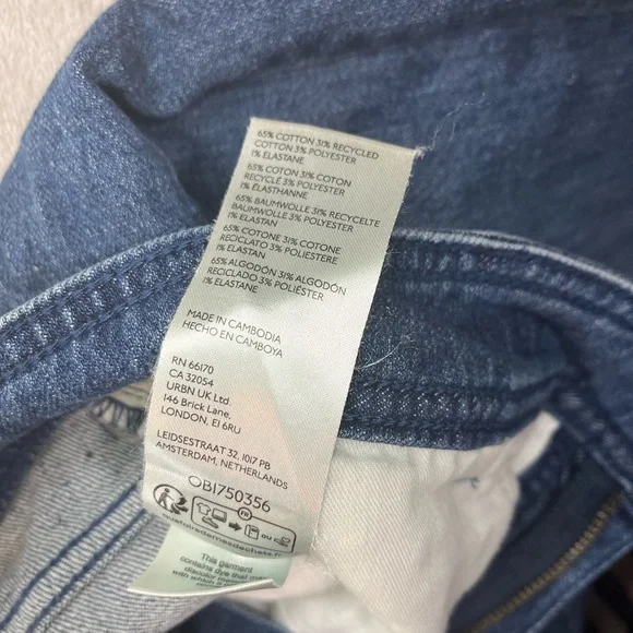 Pilcro Blue Flare & Wide Leg Jeans - Picture 5 of 16